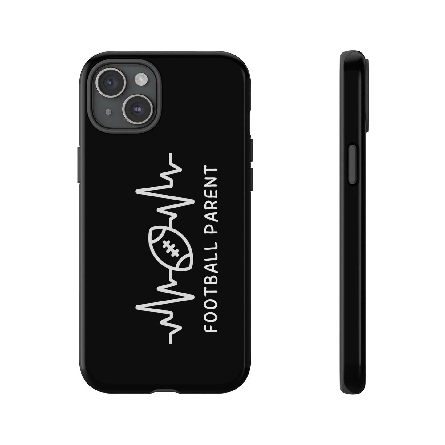 Football Parent Phone Case, Tough Phone Cover for Sports Moms, Unique Sports Gift, Customizable Football Accessory, Game Day Essential