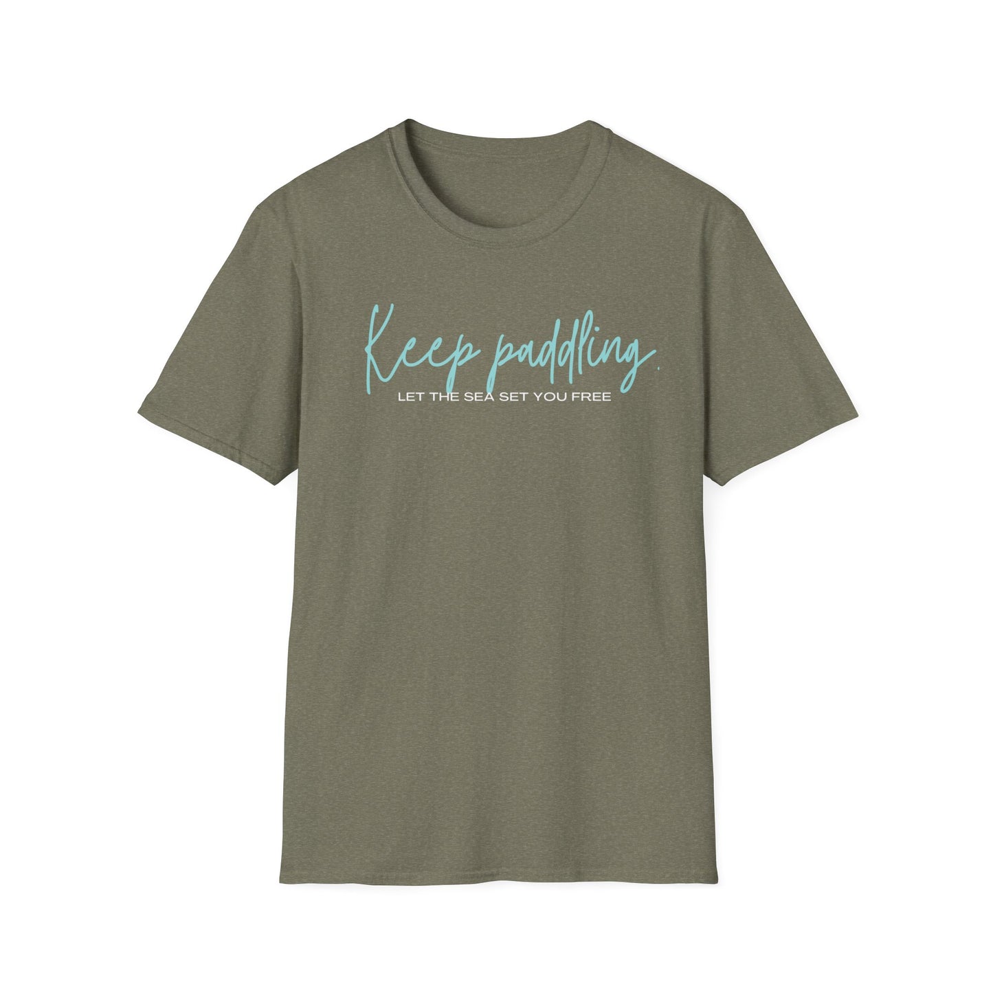 Keep Paddling Unisex Softstyle T-Shirt | Motivational Tee for Kayakers | Gifts for Adventurers, Outdoor Enthusiasts, Ocean Lovers, [...]