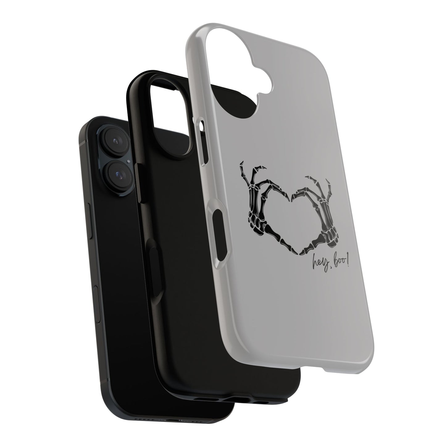 Stylish Phone Case with Skeleton Hand Heart Design, Unique Gift for Halloween, Gothic Aesthetic, Durable Mobile Cover, Trendy [...]