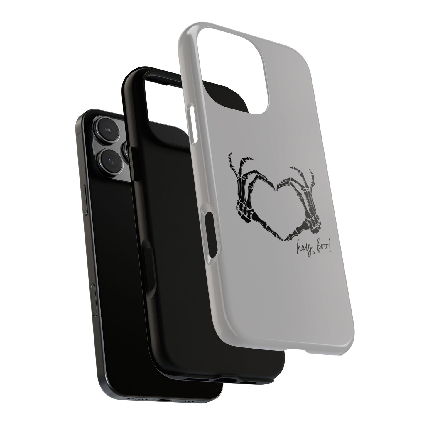 Stylish Phone Case with Skeleton Hand Heart Design, Unique Gift for Halloween, Gothic Aesthetic, Durable Mobile Cover, Trendy [...]