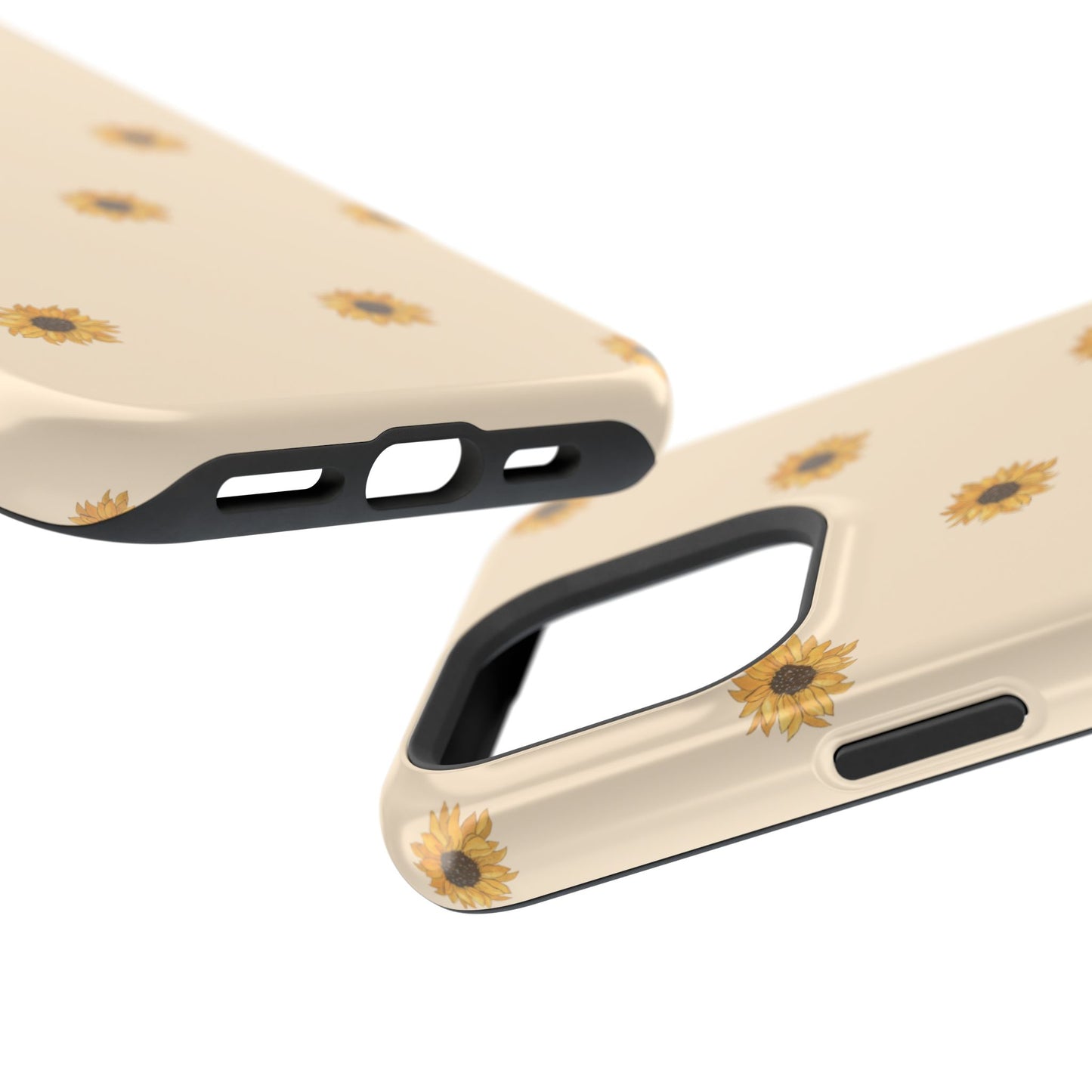Sunflower Magnetic Tough Cases for Stylish Protection, Floral Phone Cases, Unique Gift for Her, Summer Vibes, Trendy Accessories,