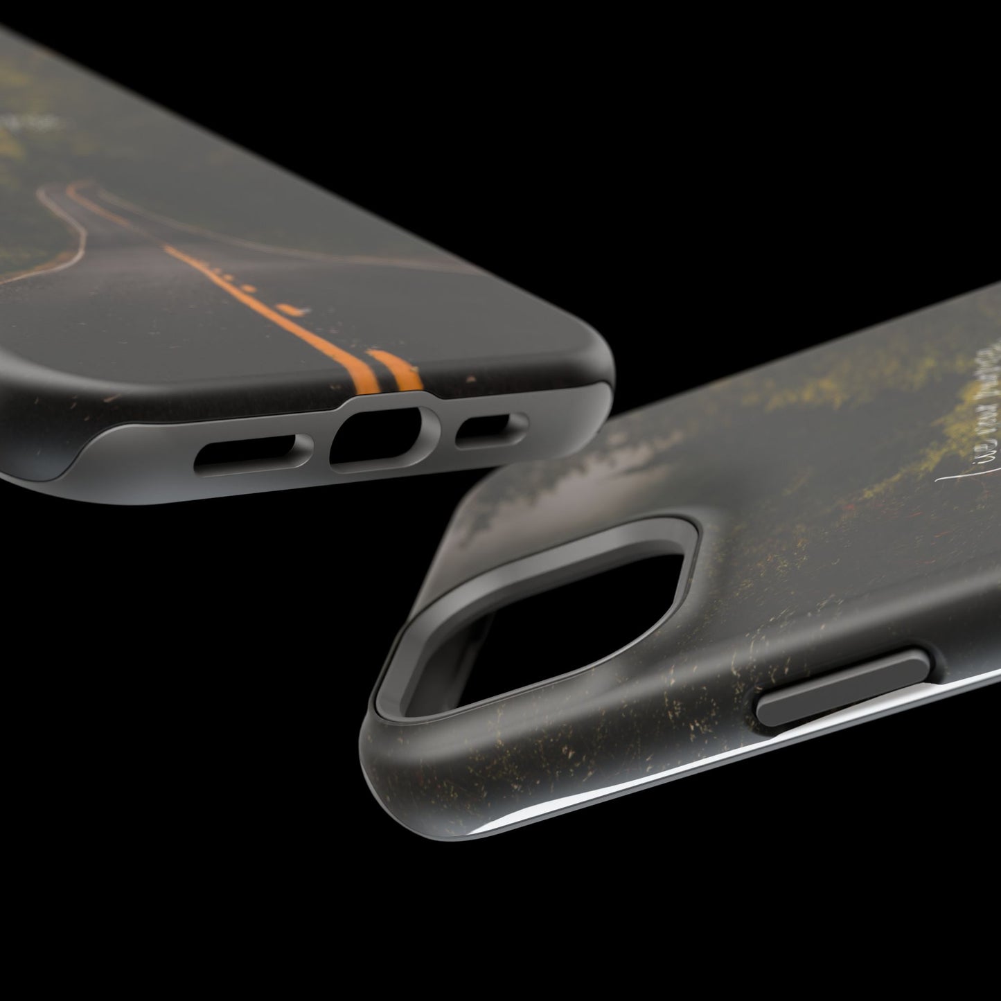 Inspirational Magnetic Tough Case - 'Live Your Purpose' Nature Design for iPhone