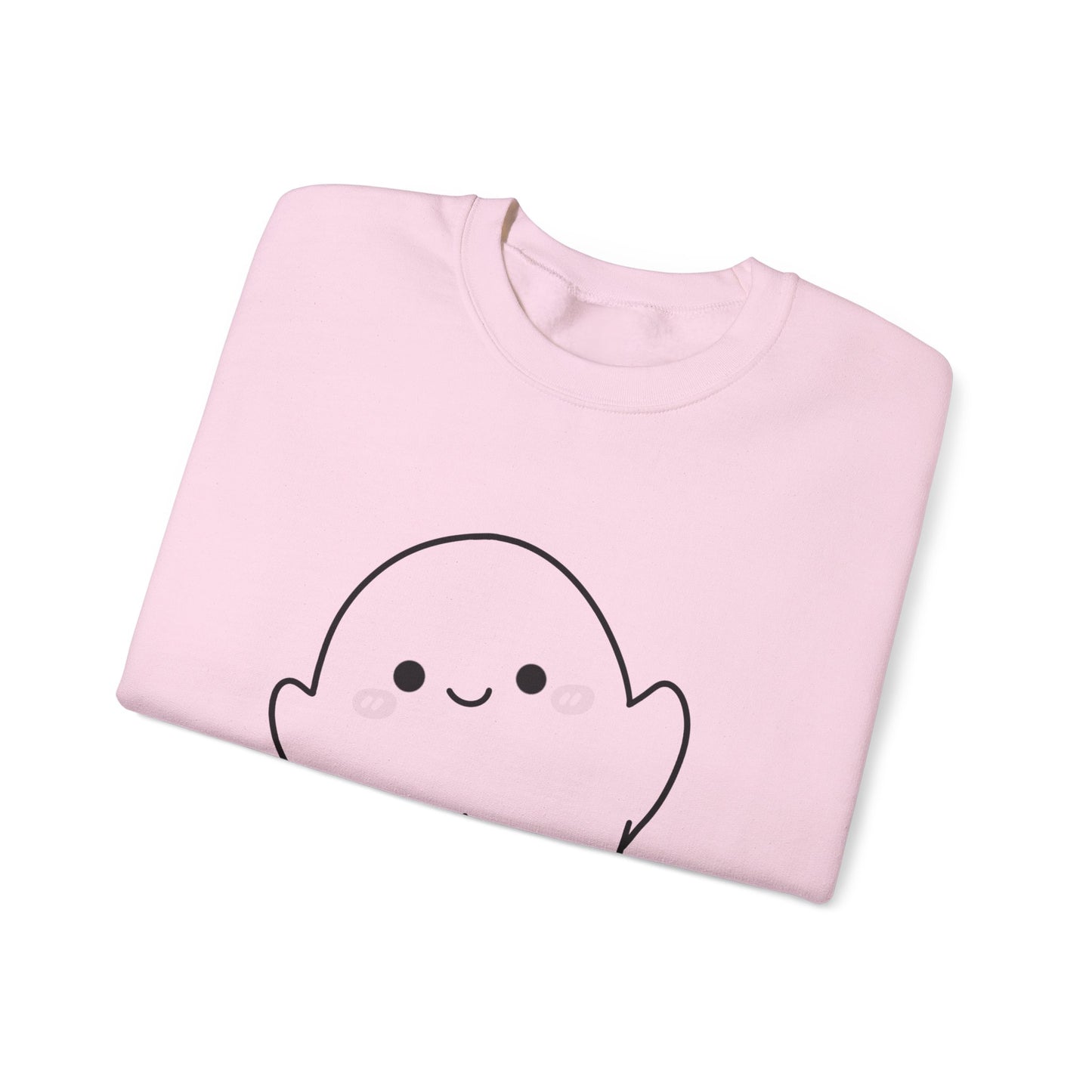 Ghosty Unisex Crewneck Sweatshirt, Halloween Gift, Cozy Pullover, Fall Fashion, Spooky Season Sweatshirt, Casual Wear